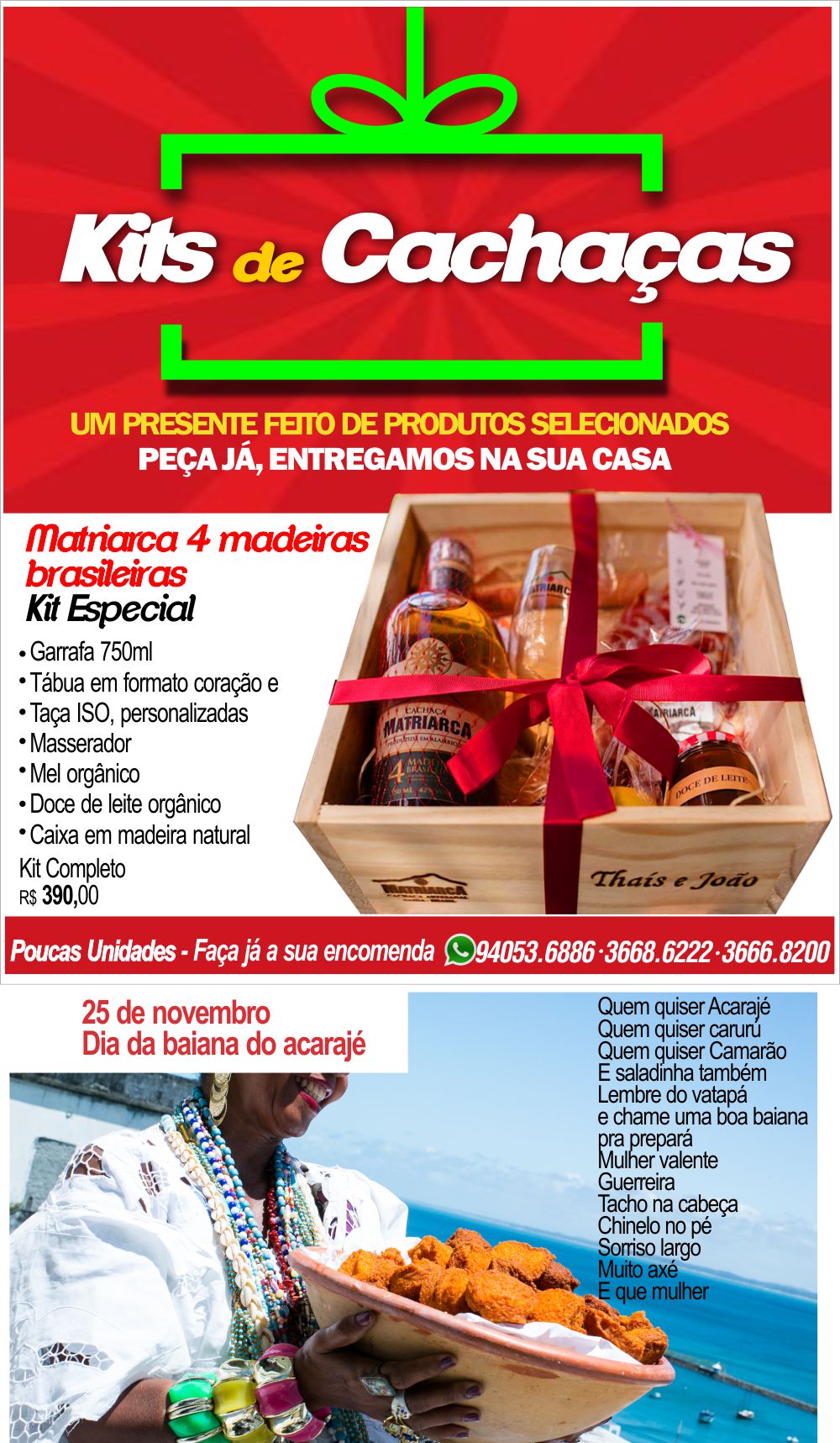 dia da baiana de acarajé