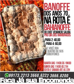 O banoffee da Rota